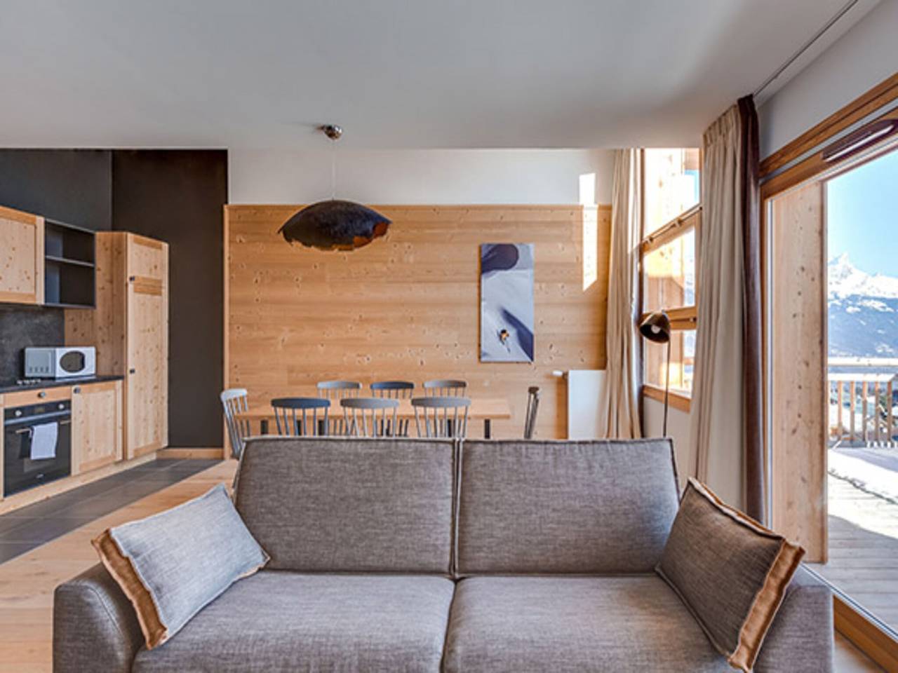 Appartement entier, Chalet à Combloux avec vue Mont-Blanc in Combloux, Pays du Mont-Blanc