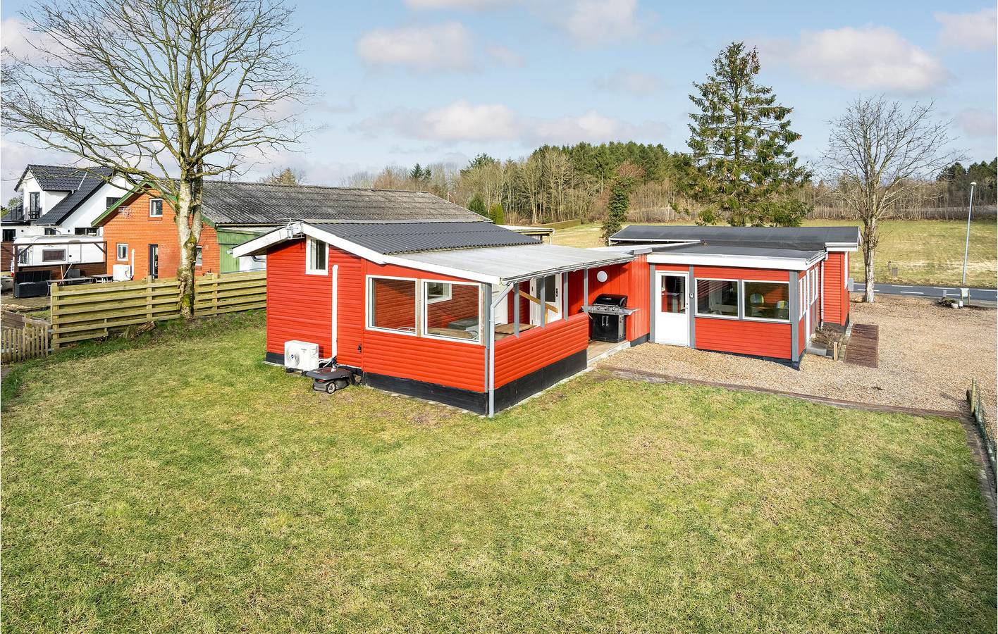 Ferienhaus für 6 Personen mit Terrasse in Vejle und Umgebung