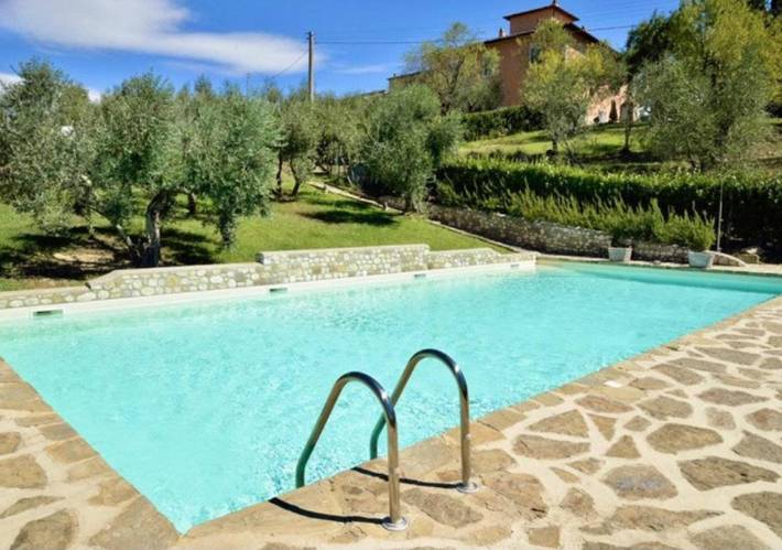 Appartamento vacanze per 6 persone, con giardino e panorama nonché piscina - 1