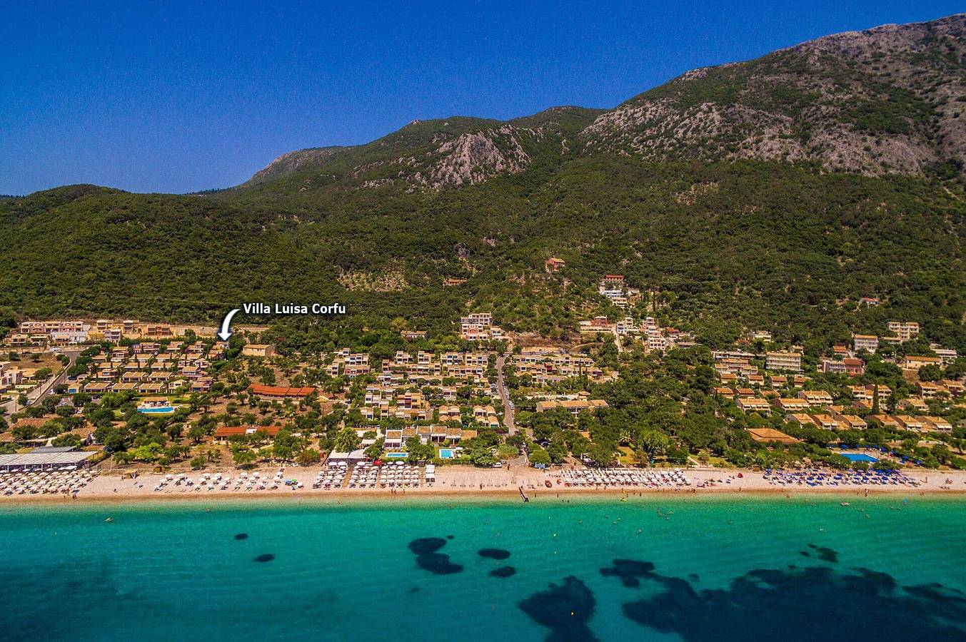 Villa Luisa Corfu by Villa Plus in Mparmpati, Corfou