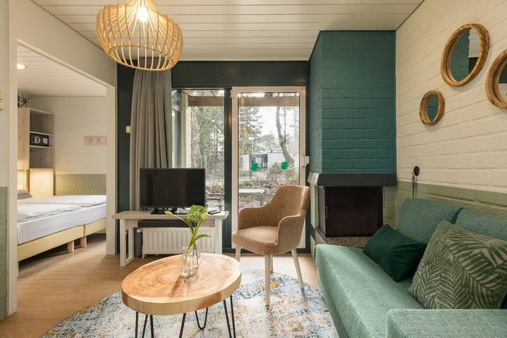 Gîte pour 2 personnes, avec balcon ainsi que bassin pour enfant et vue à Peer - 3