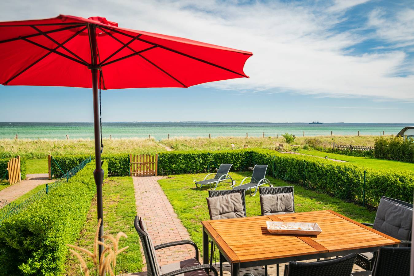 Ocean 4 in Brodau, Badestrand Rettin