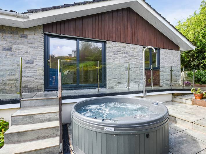 Holiday home for 8 people, with garden in Aberdovey