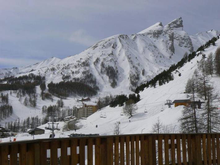 Hôtel pour 2 personnes, avec Terrasse et Vue à Allos