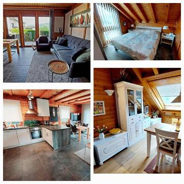 Gîte pour 2 personnes, avec terrasse et vue, animaux acceptés à Forbach