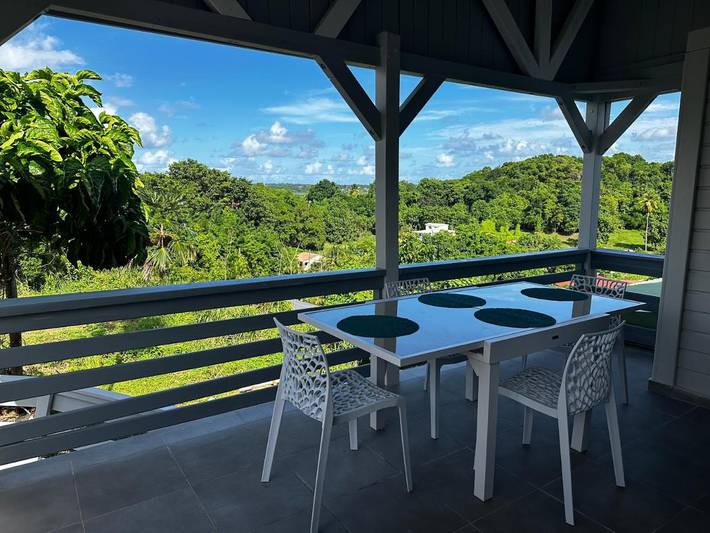 Maison de vacances pour 2 personnes, avec terrasse et vue