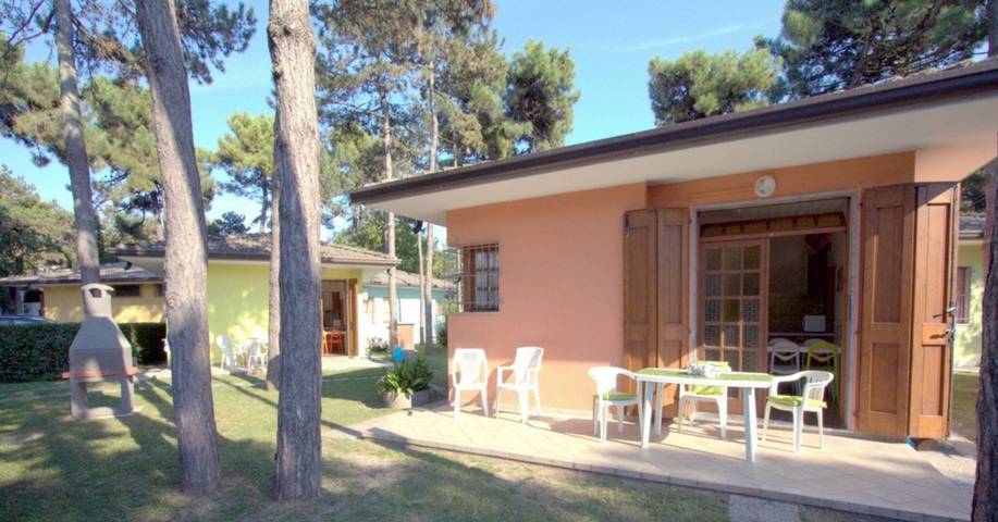 Bungalow für 7 Personen, mit Ausblick und Garten, mit Haustier in Lignano Sabbiadoro