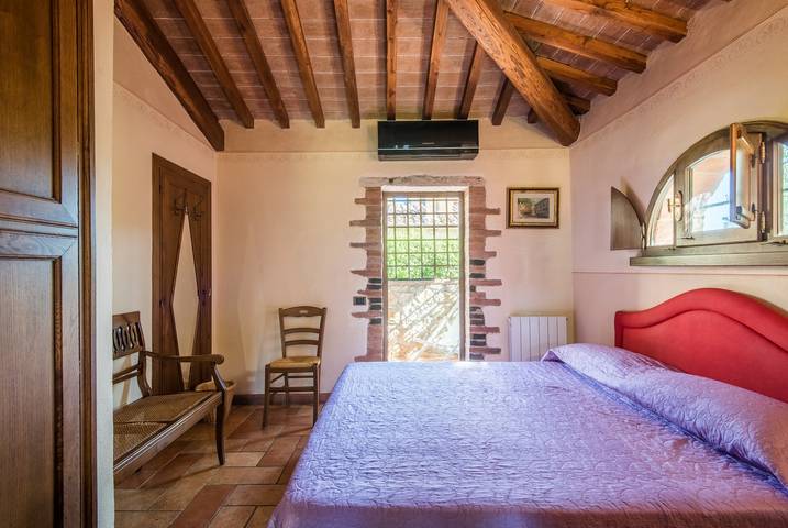 Appartamento 'Agriturismo Ischieto - Il Cipresso' con piscina in comune, Wi-Fi e aria condizionata in Rapolano Terme, Siena e dintorni