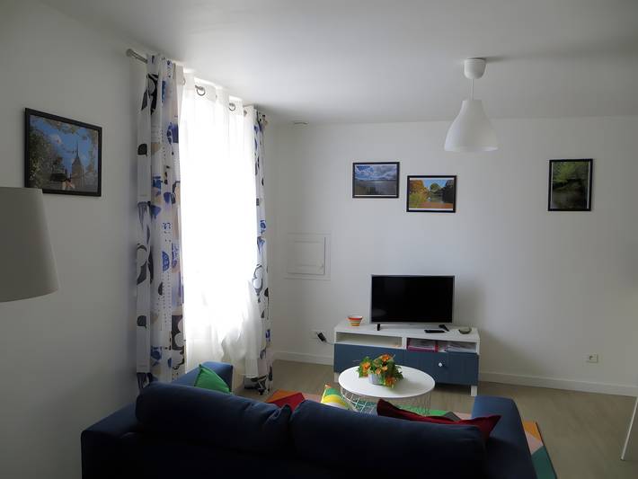 Maison de vacances 'La Petite Maison' avec terrasse privée et Wi-Fi in Mardié, Vallée de la Loire