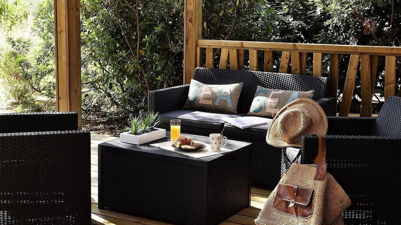 Appartement entier, Chalet Scopa 2 Chambres 5 Personnes - Grande terrasse in Belvédère-Campomoro, Arrondissement de Sartène