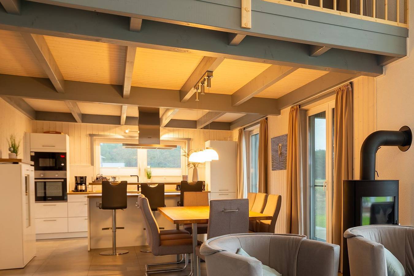 Schwan 307 - Modernes großzügiges Ferienhaus im skandinavischen Stil in Mirow, Mecklenburg-Strelitz