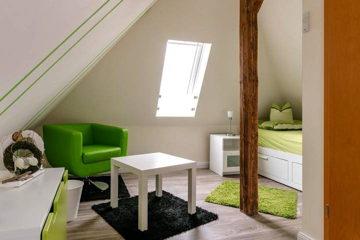 Ferienwohnung für 6 Personen, mit Terrasse und Garten sowie Ausblick in Heilbad Heiligenstadt - 2