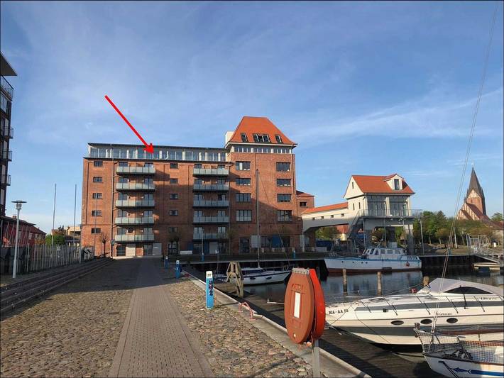 Ferienwohnung für 2 Personen, mit Terrasse und Ausblick sowie Seeblick, mit Haustier in Barth - 2