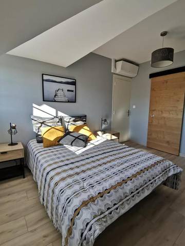 Chambre d’hôte pour 4 personnes, avec vue, animaux acceptés à Chémery