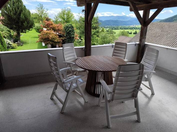Gîte pour 5 personnes, avec balcon et vue à Logatec - 2
