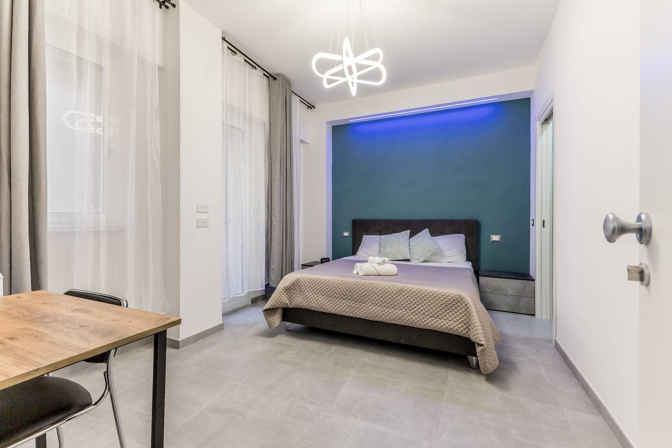 Zimmer 'Gordiani Guest House - Green' mit Balkon, Wlan und Klimaanlage in Rom, Rom Provinz