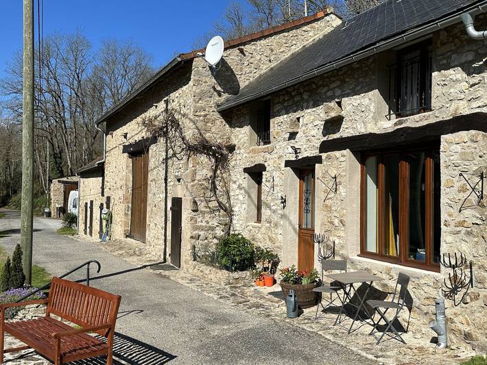 Gîte pour 3 personnes, avec Balcon ainsi que Jardin et Vue sur le lac
