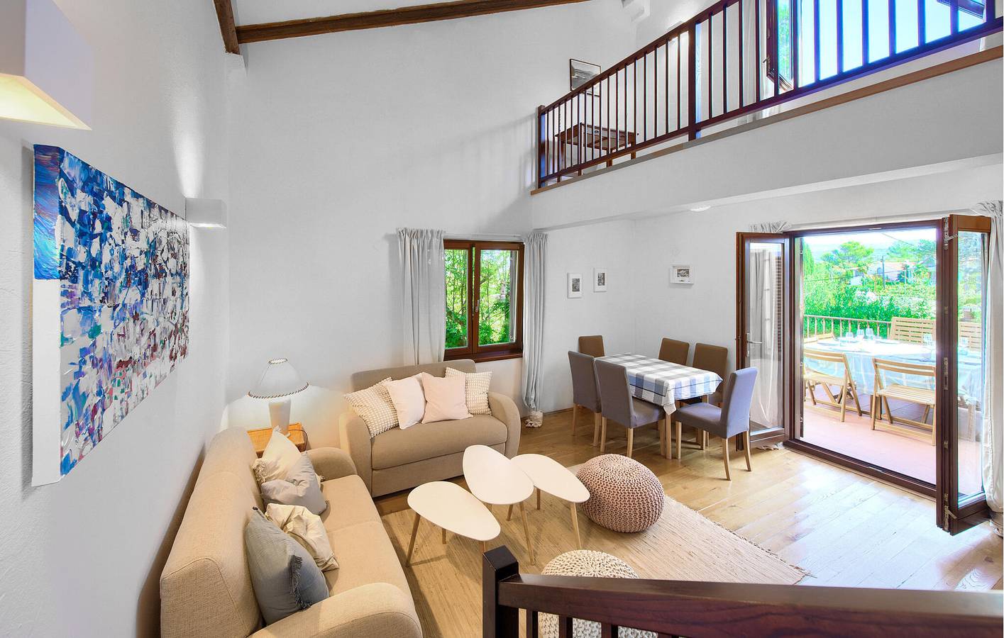 Seaside Retreat: Gemütliche Ferienwohnung mit Pool, Terrasse und WLAN in Zidarici, Krk