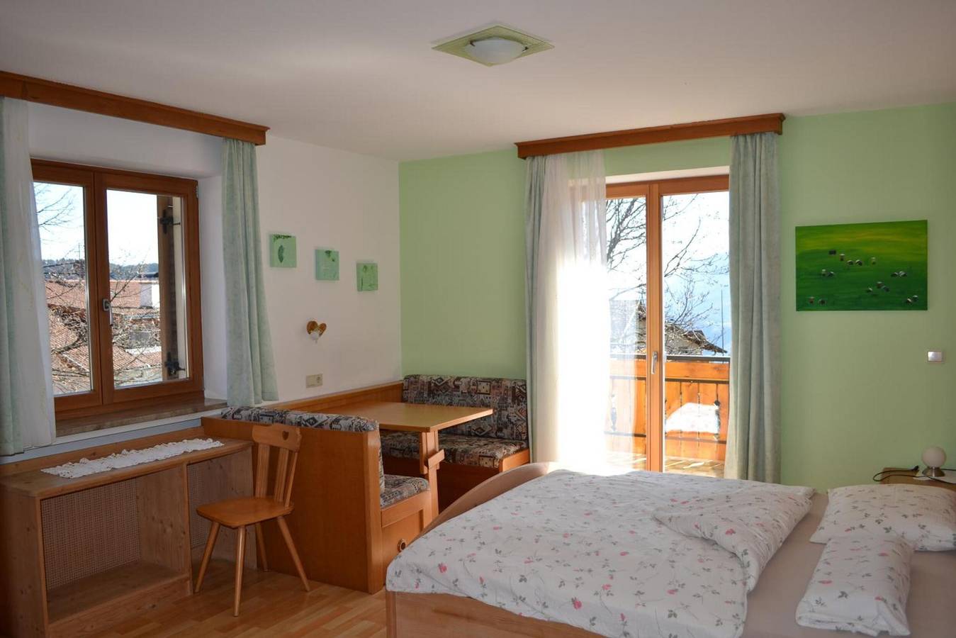 Apartamento entero, Apartamento 'Penegal Salten' con vistas a la montaña, jardín compartido y Wi-Fi in Salonetto, Meltina