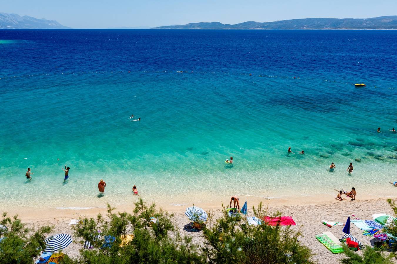 Ganze Wohnung, Ferienwohnung in Stanići mit Meerblick, Balkon, Klimaanlage, W-Lan (634-2) in Stanici, Omis-Riviera