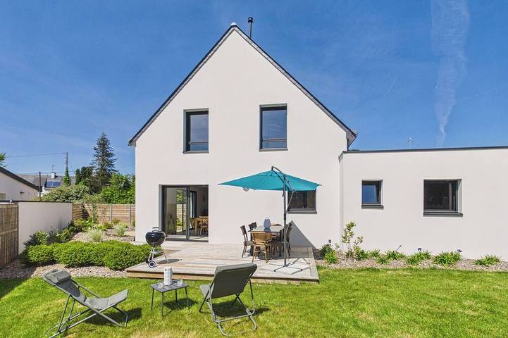 Location de vacances pour 6 personnes, avec jardin et terrasse dans Raguénez