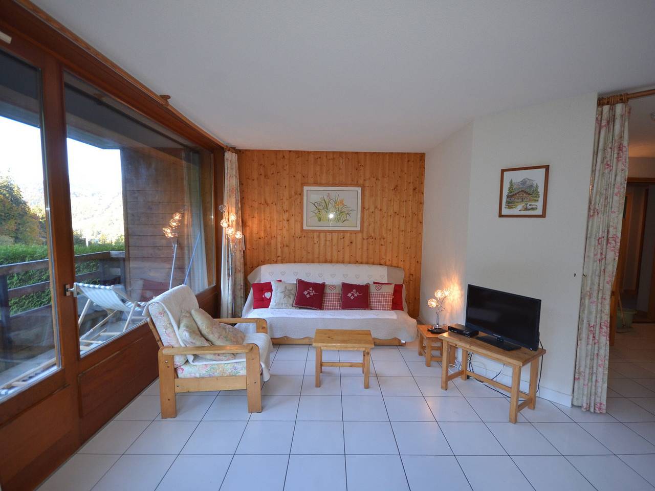 Apartamento entero, Apartamento a pie de pista La Turche - Les Gets, 3 estrellas, balcón, 6 personas, mascotas Ok in Les Gets, Les Portes du Soleil