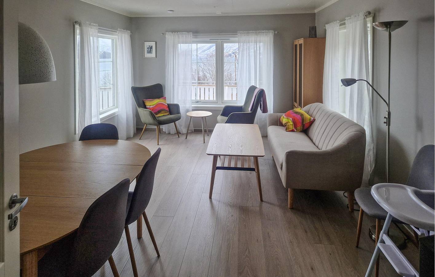 Ferienhaus für 6 Personen mit Garten in Sandhornøya