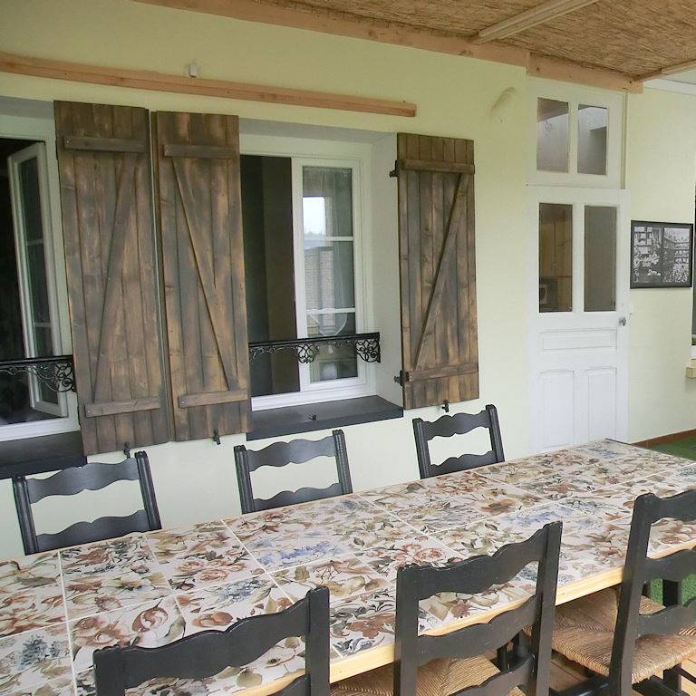 Le gîte du familistère in Guise, Aisne