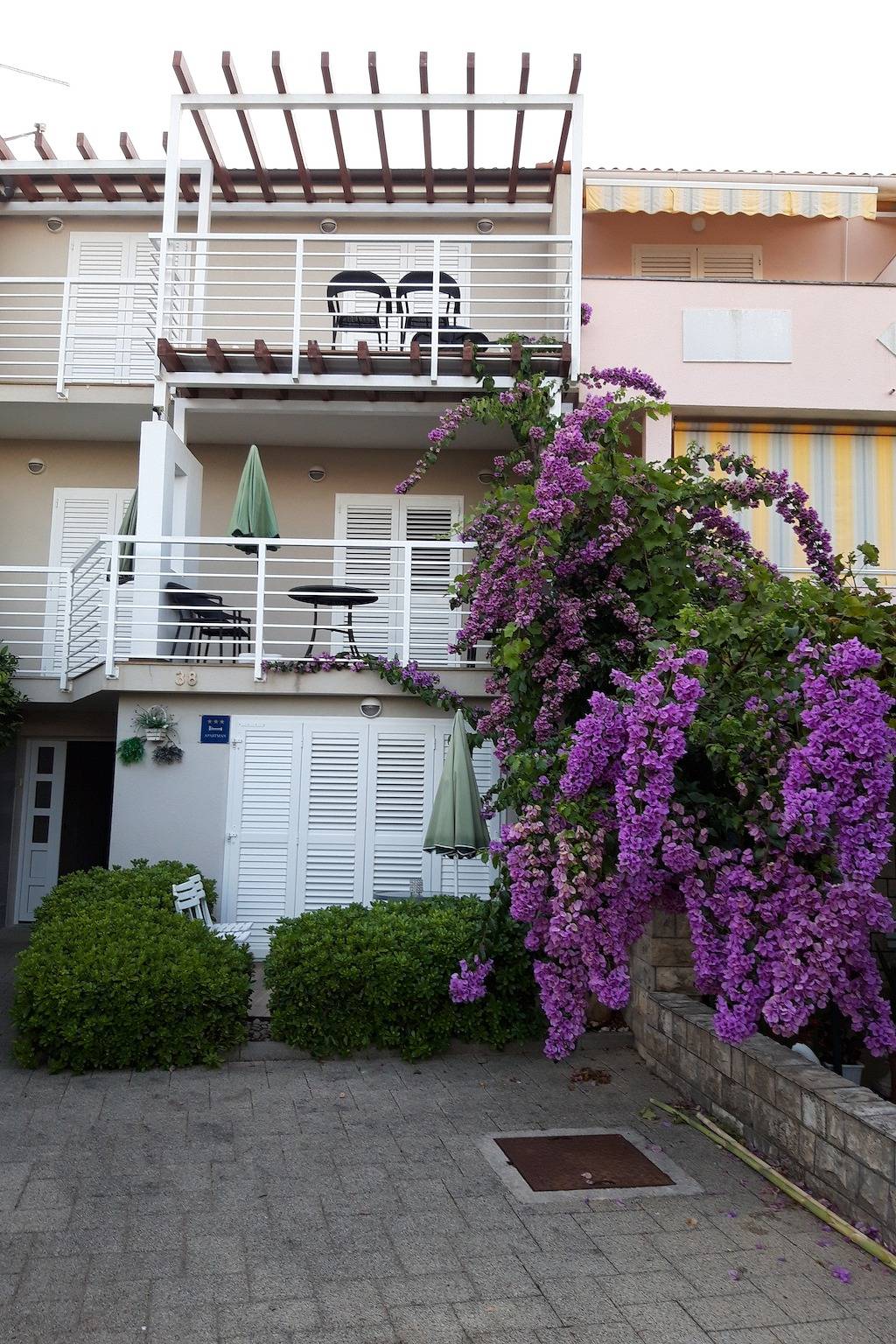 Ganze Wohnung, 1-Zimmer-Ferienwohnung mit Balkon Novalja, Pag A-25685-a in Novalja, Pag