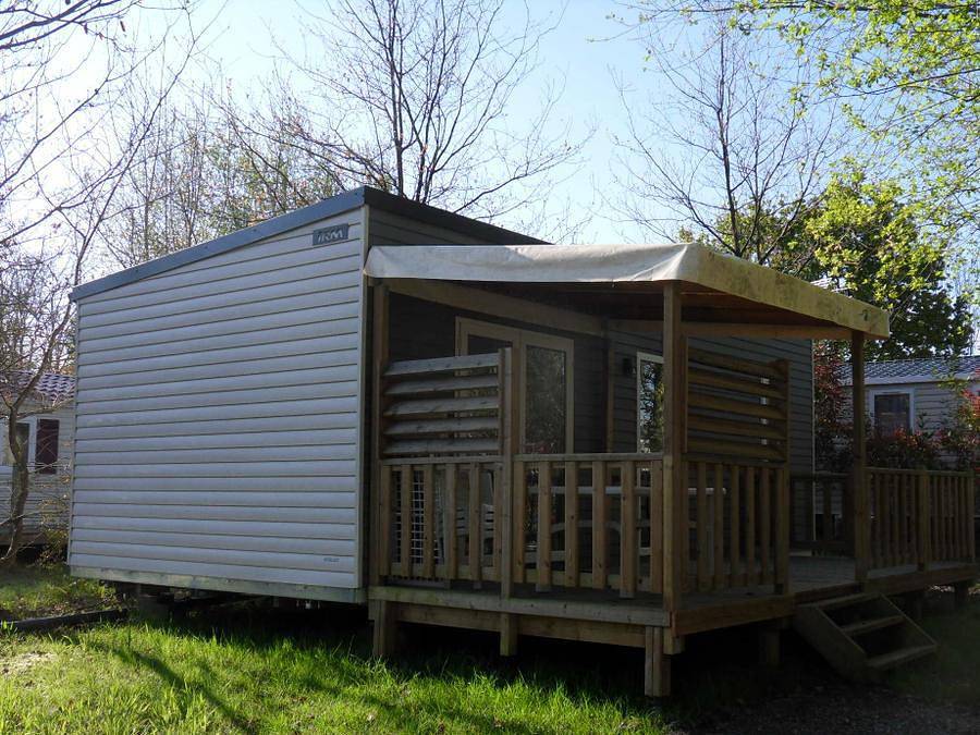 Camping Etche Zahar - Mobilheim 4 personen - Mh2 Premium 29 m² in Urt, Bayonne und Umgebung