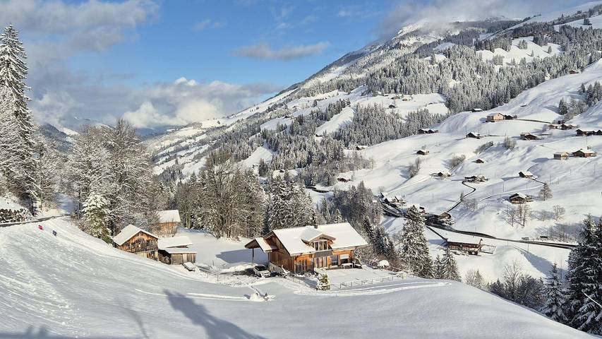 Ferienwohnung für 4 Personen, mit Balkon im Berner Oberland - 3