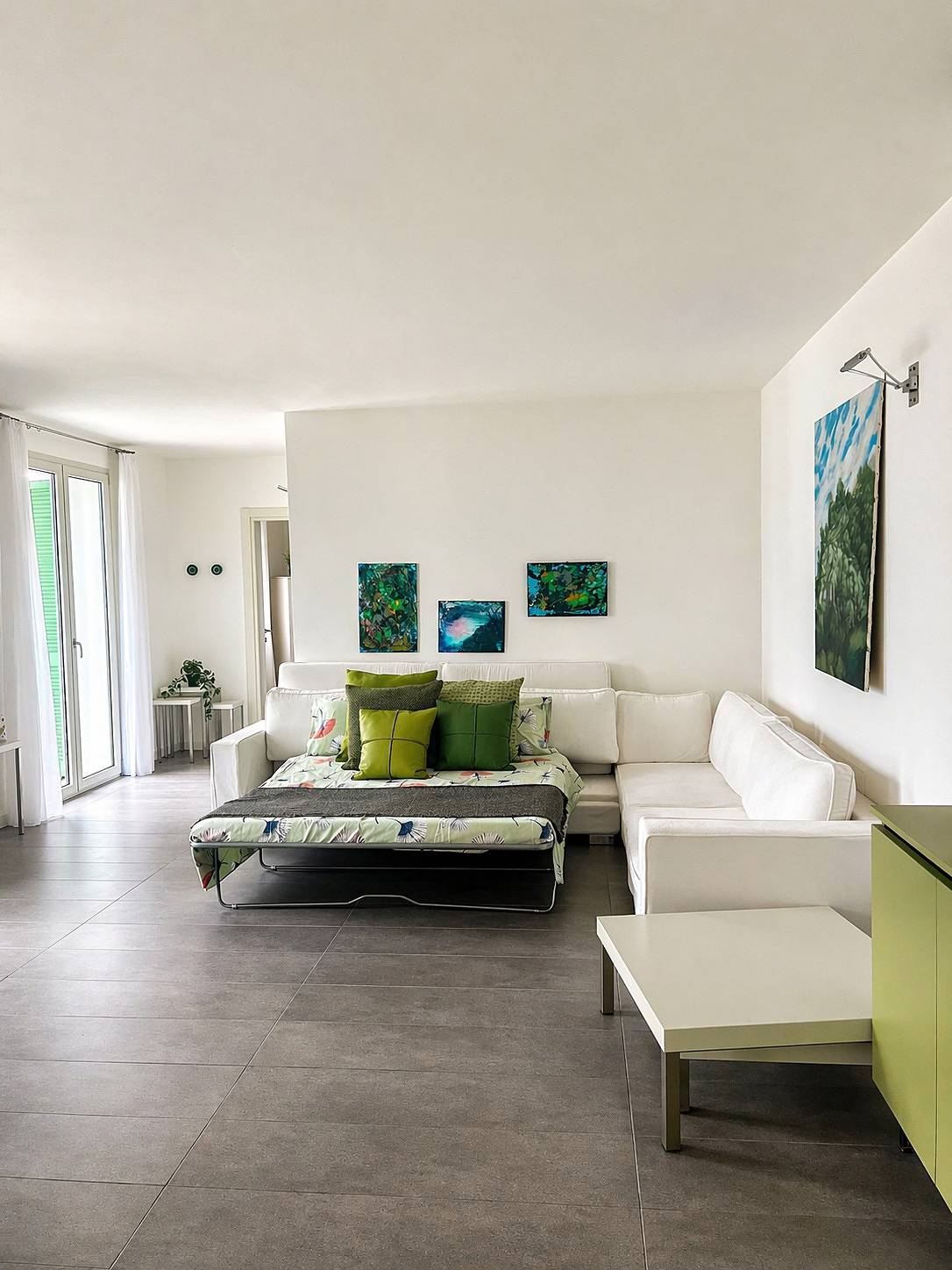 Appartement entier, Appartement de vacances pour 4 personnes avec vue in Lezzeno, Lac de Côme
