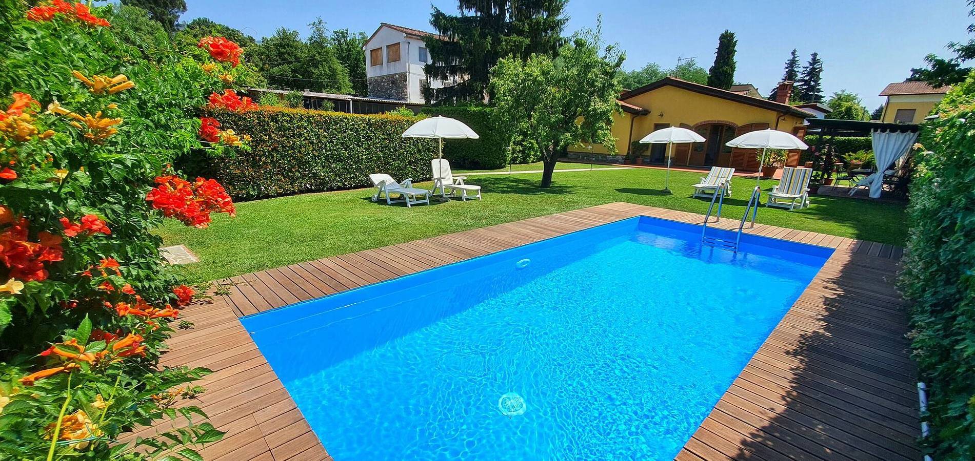 Granja para 2 personas con piscina in Capannori, Colline Lucchesi