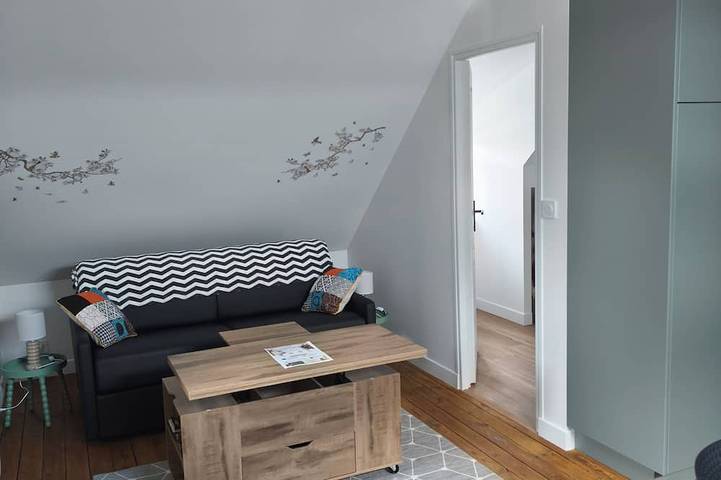 Appartement entier, Point Baie Studio 2 – Studio confortable au cœur d’Abbeville in Abbeville, Région d'Abbeville