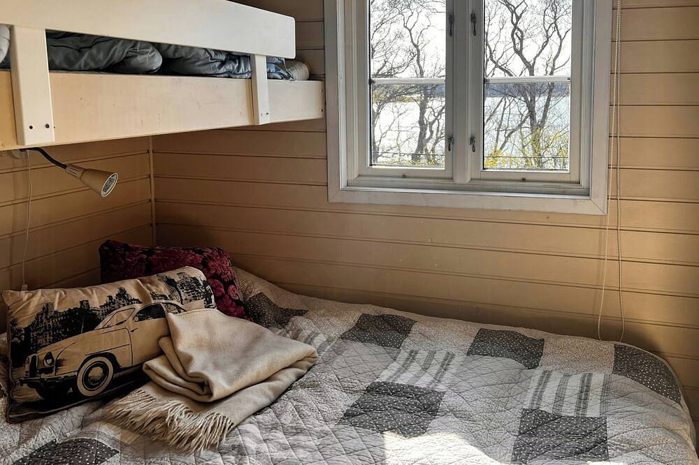 Hütte mit Privatstrand am Viksfjord in Larvik