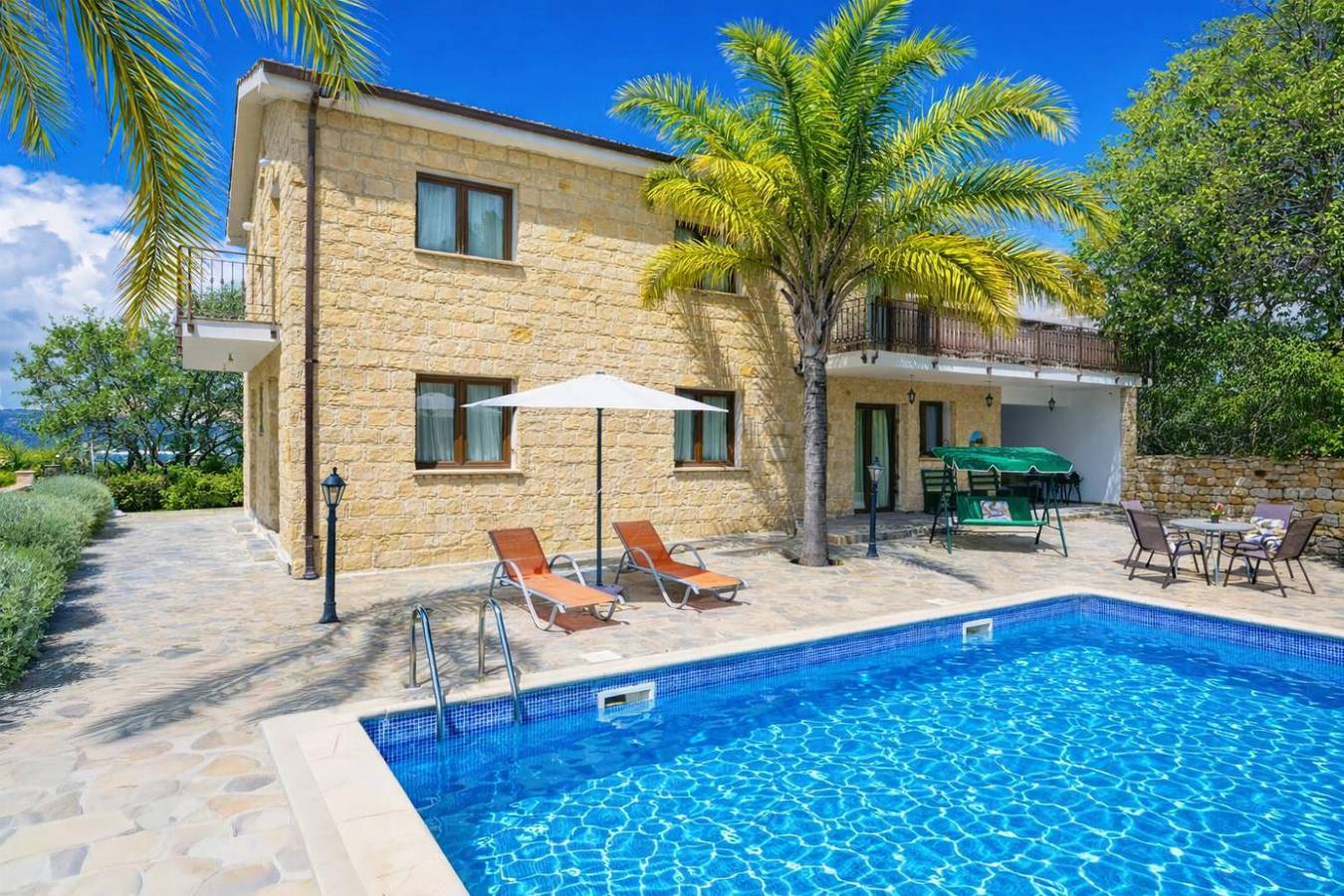 Villa für 8 Personen mit Terrasse in Südzypern