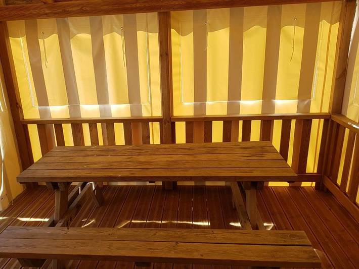 Camping Prad'Héol  - Mobilheim 9 personen - Mb 4 Zimmer 8/9 Pers. in Mesquer, Côte d'Amour