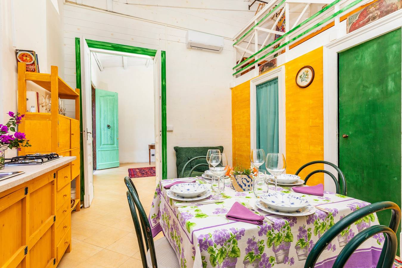Appartement 'La Casa Del Fico D'india - Verde' met gedeelde tuin, Wi-Fi en airconditioning, foto 8