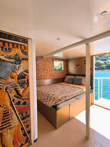 Bateau pour 2 personnes, avec vue en Martinique