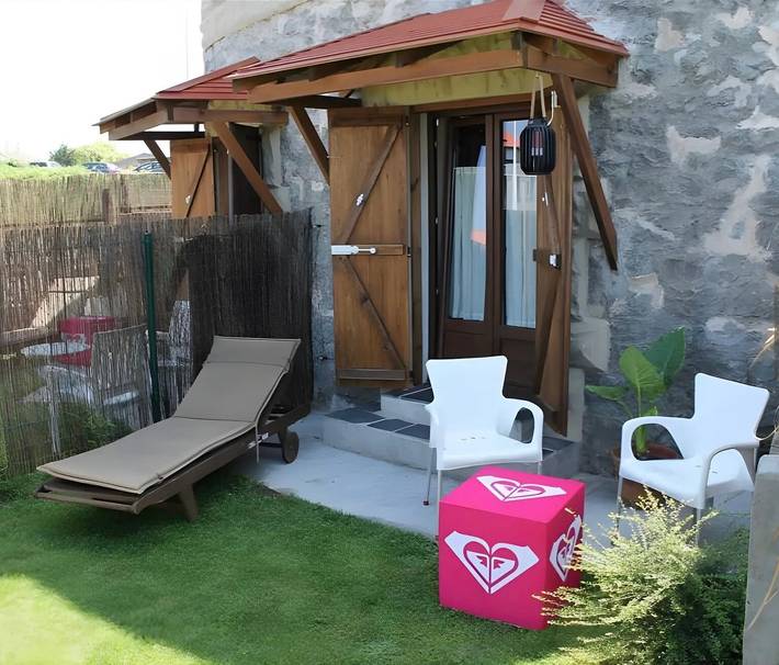 Apartamento para 2 personas, con jardín en Somo