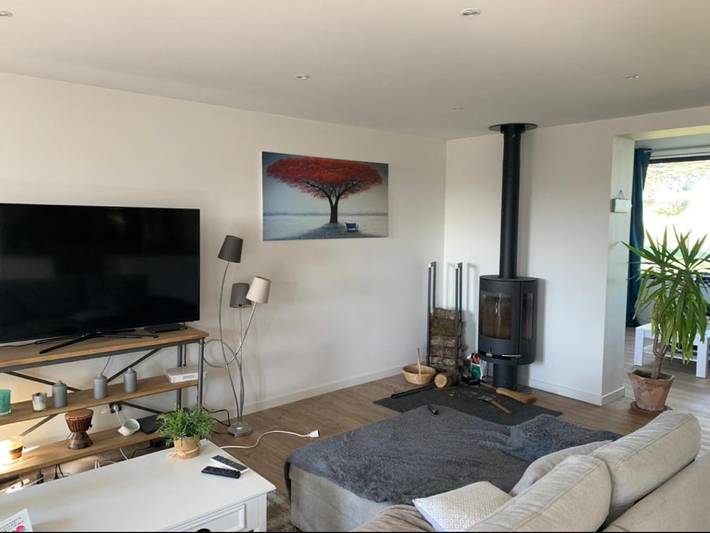 Cottage pour 2 personnes, avec jardin ainsi que vue et piscine dans Campsas