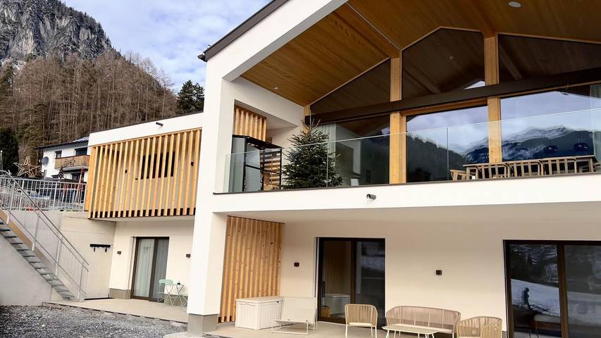 Ferienwohnung für 4 Personen, mit Garten in Vandans