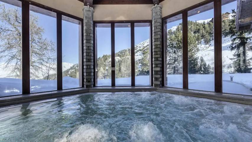 Gîte pour 7 personnes, avec piscine dans Arc 1950 - 2