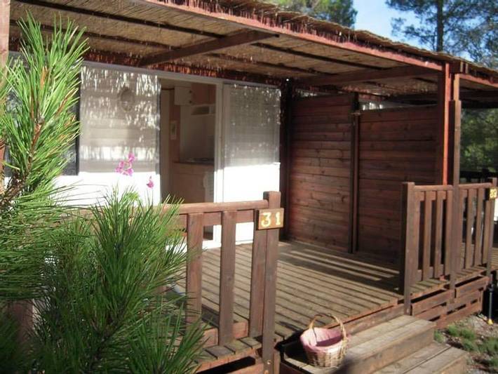 Camping Sites et Paysages - La Pinède - Mobilhome 2 personnes - Classique 1 ch. in Lézignan-Corbières, Côte méditerranéenne (France)