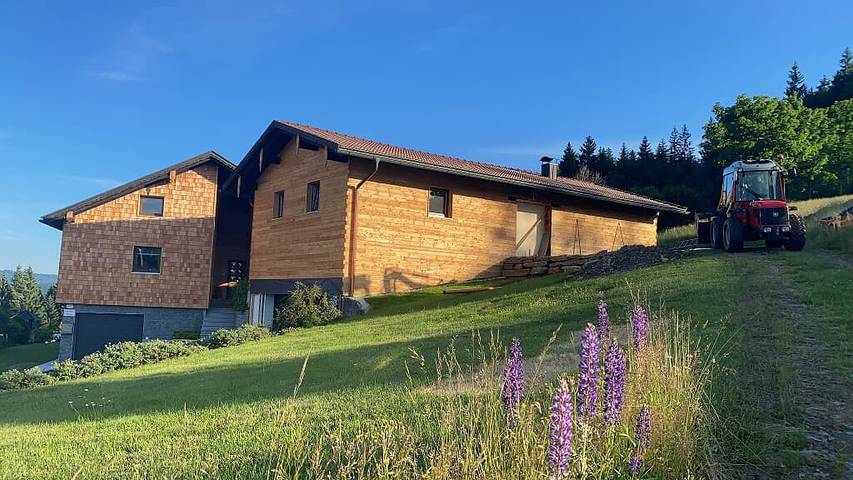 Ferienwohnung für 2 Personen, mit Balkon und Balkon/Terrasse sowie Garten in Mitterfirmiansreut