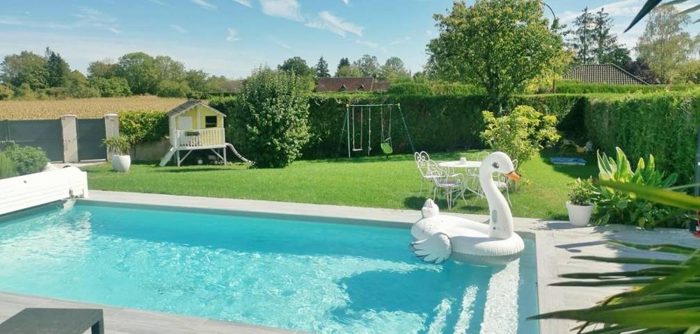 Maison d’hôte pour 4 personnes, avec jardin ainsi que piscine et vue dans l' Aube - 3