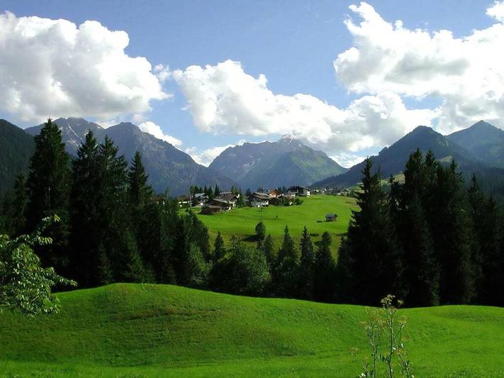 Ferienhaus für 4 Personen, mit Balkon und Garten, mit Haustier im Kleinwalsertal - 3