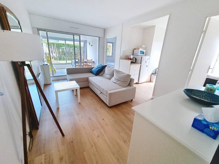 Ganze Wohnung, Erdgeschosswohnung nahe Meer, 4 Schlafplätze in Saint-Aubin-sur-Mer (Calvados), Caen und Umgebung