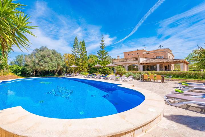 Na Pont - Villa with private pool in Campos. Free Wifi in Campos, South Majorca