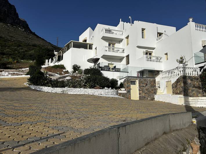 Appartement de vacances pour 5 personnes, avec vue et vue sur l’océan ainsi que jardin et terrasse, animaux acceptés